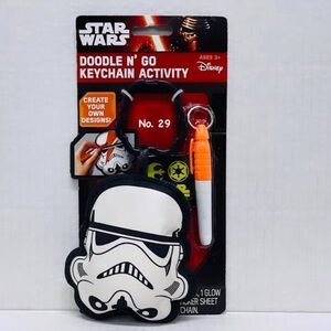 Star Wars Doodle N Go Puffy Keychain Activity